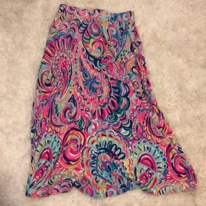 Lilly Pulitzer Maxi Skirt SZ XS